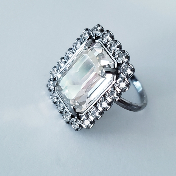 Swarovski Atelier by Shourouk Square Ring O/S - Picture 9 of 13